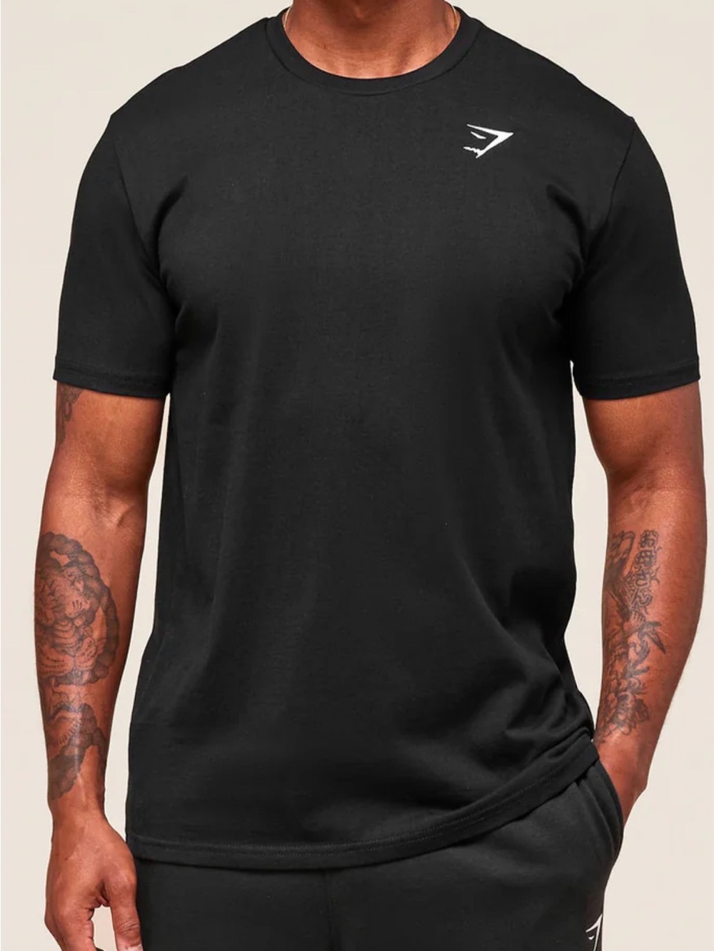 Gymshark crest T-shirt, size large regular fit
